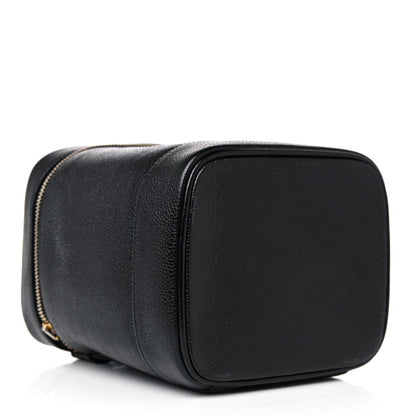 Chanel Caviar Vanity Cosmetic Case Black 4 of 17