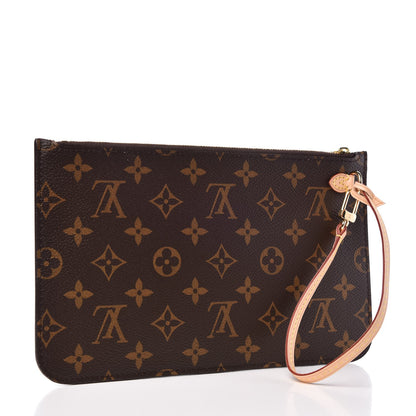Louis Vuitton Monogram Neverfull MM GM Pochette 3 of 8