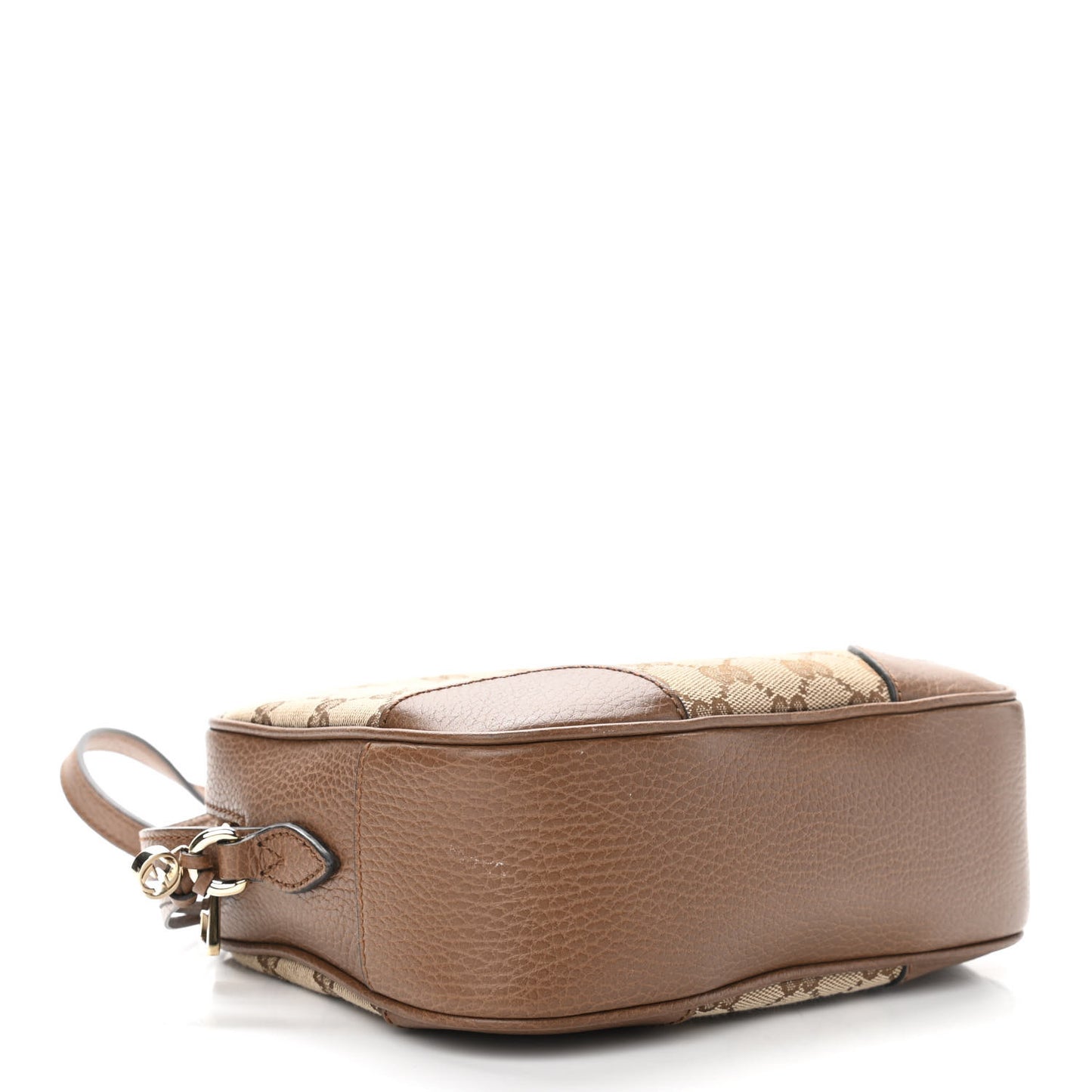 Monogram Mini Bree Messenger Bag Beige Tabacco