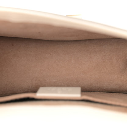 Gucci Calfskin Mini Sylvie Chain Shoulder Bag White 5 of 13