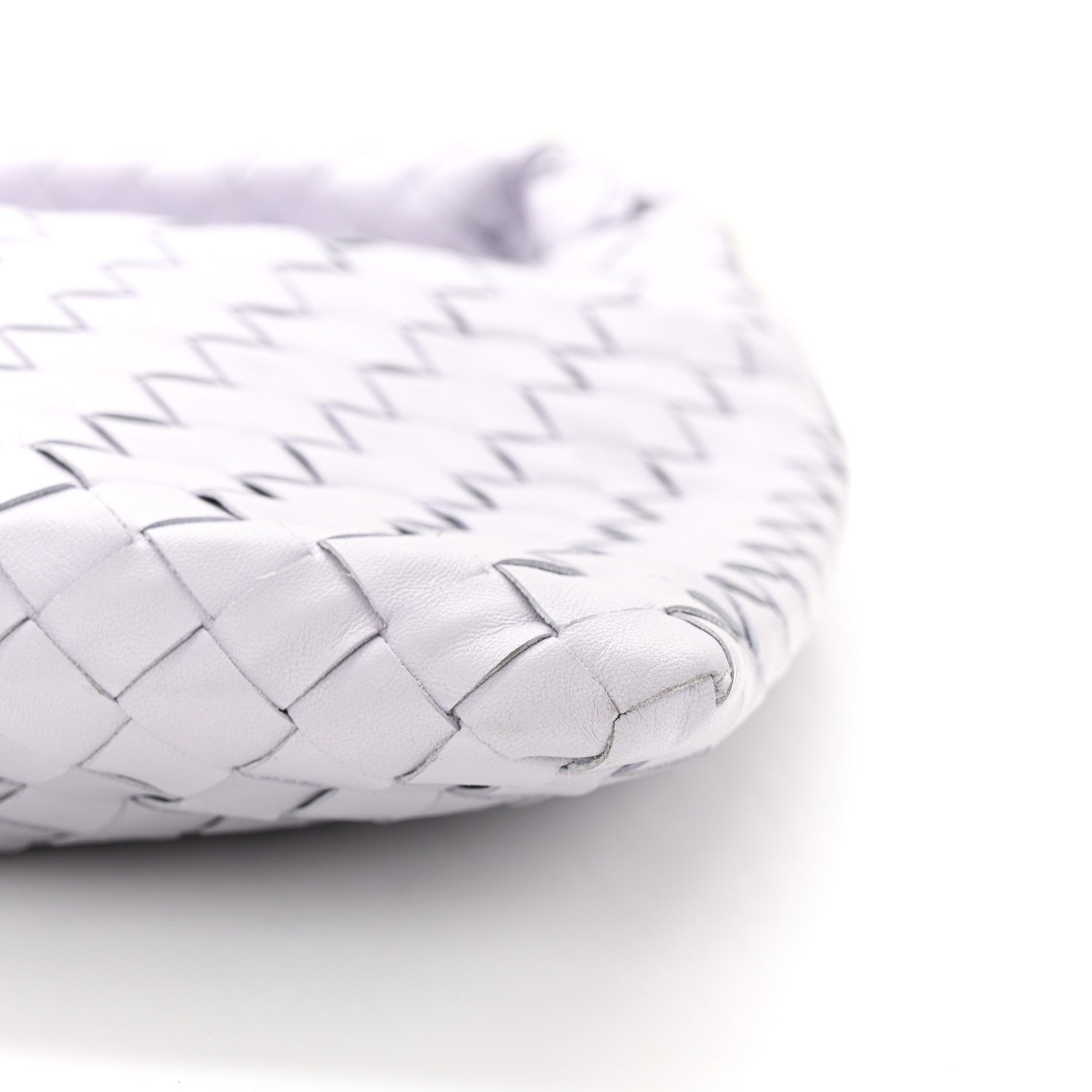 Bottega Veneta Calfskin Intrecciato Small Hop Oyster Lilac 10 of 12