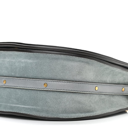 Chloe Calfskin Suede Medium Nile Bracelet Bag Cloudy Blue 10 of 10