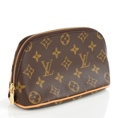 Louis Vuitton Monogram Leopard Print Pony Hair Azzedine Alaia Cosmetic Pouch 3 of 8