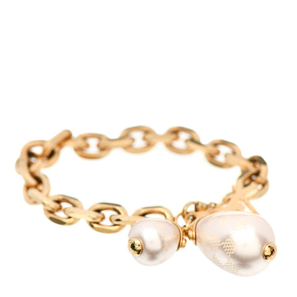 Louis Vuitton Damier Monogram Pearl Bracelet 1 of 4