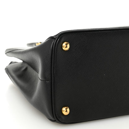 Prada Saffiano Lux Medium Tote Black 9 of 11