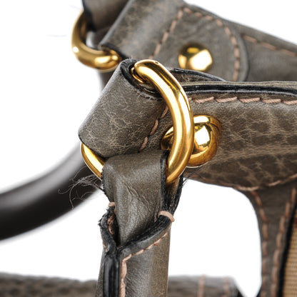 Gucci Monogram Large New Pelham Shoulder Bag Grey 2 of 10