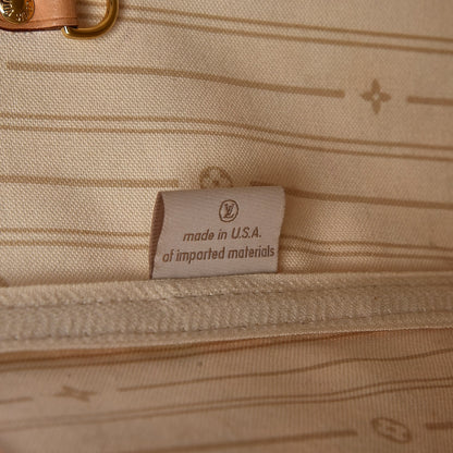 Louis Vuitton Damier Azur Neverfull MM 7 of 18