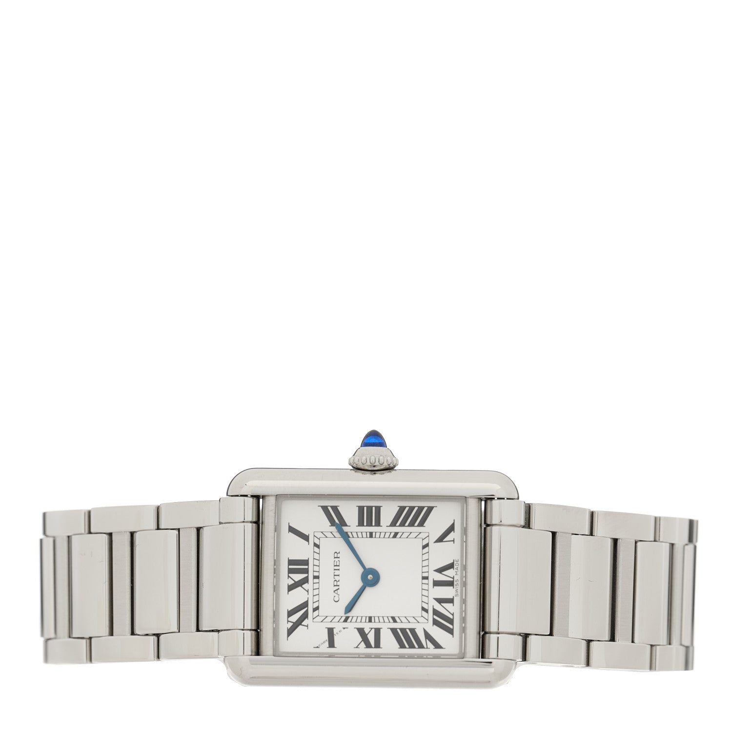 Cartier Stainless Steel 22mm Tank Must Quartz Watch 2 of 4