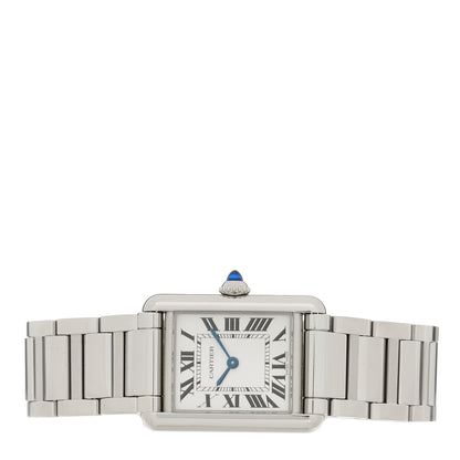 Cartier Stainless Steel 22mm Tank Must Quartz Watch 2 of 4