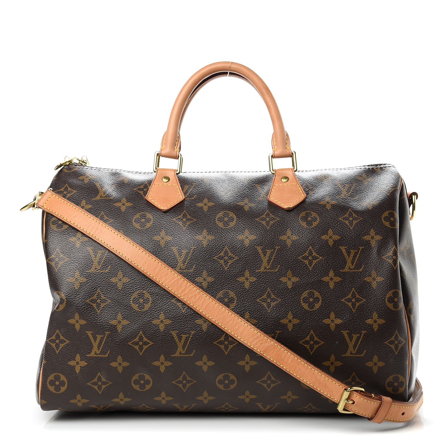 Louis Vuitton Monogram Speedy Bandouliere 35 1 of 12