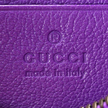 Gucci Goatskin Small Aphrodite Shoulder Bag Shine Purple 6 of 12