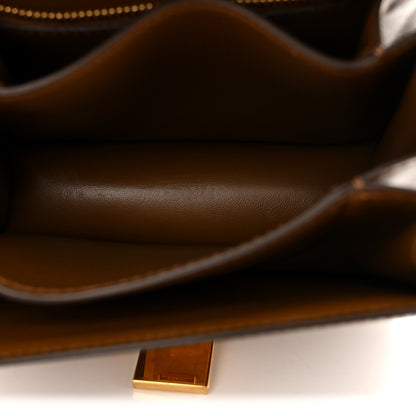 Celine Box Calfskin Small Classic Box Flap Bag Camel 5 of 11