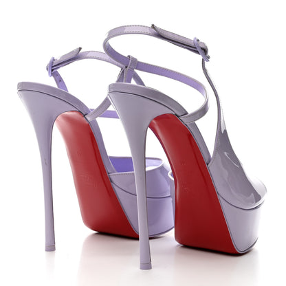 Christian Louboutin Patent So Jenlove 150 Pumps 41 Lilac Smoke 5 of 13