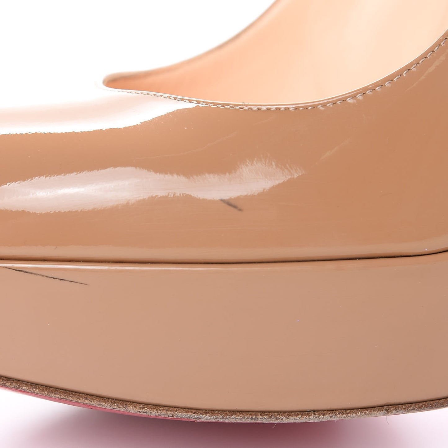 Patent Bianca 140 Pumps 39 Nude