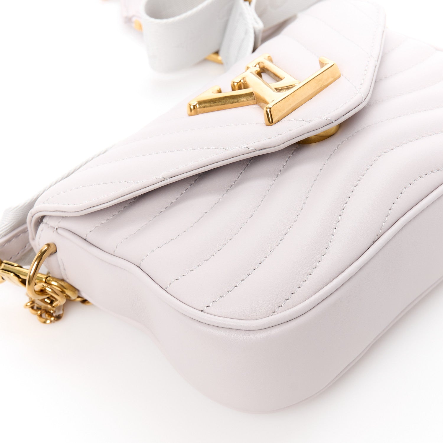 Louis Vuitton Calfskin New Wave Multi Pochette Brume 10 of 11
