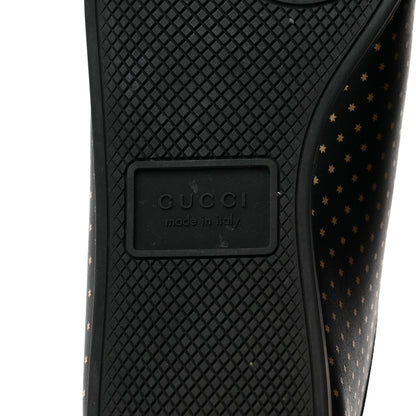 Gucci X SEGA Calfskin GUCCY Stars Mens Falacer Sneakers 9 Black 7 of 9