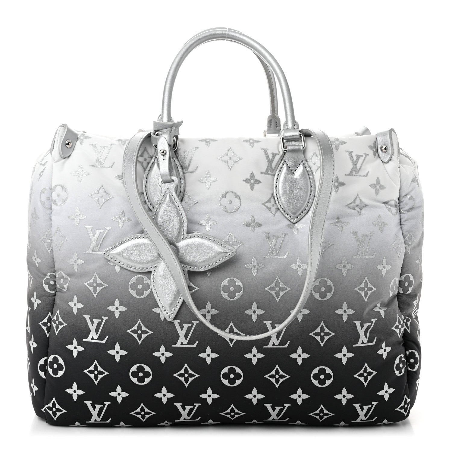 Louis Vuitton Nylon Monogram Gradient LV Snow Onthego MM MM Frost 1 of 9