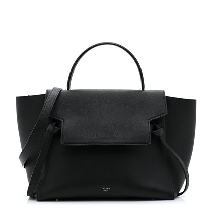 Celine Grained Calfskin Mini Belt Bag Black 1 of 11