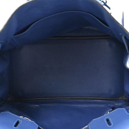 Hermes Togo Birkin 35 Bleu Thalassa 5 of 19