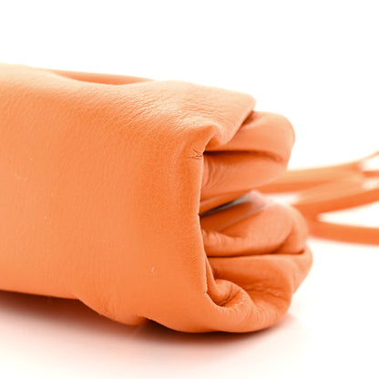 Bottega Veneta Butter Calfskin Coin Purse Orange 9 of 10