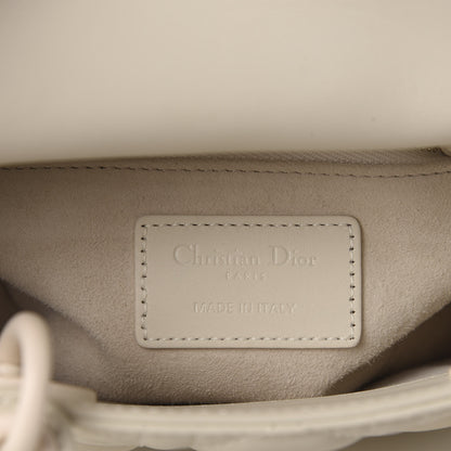 Christian Dior Ultra Matte Calfskin Cannage Mini Lady Dior White 7 of 10