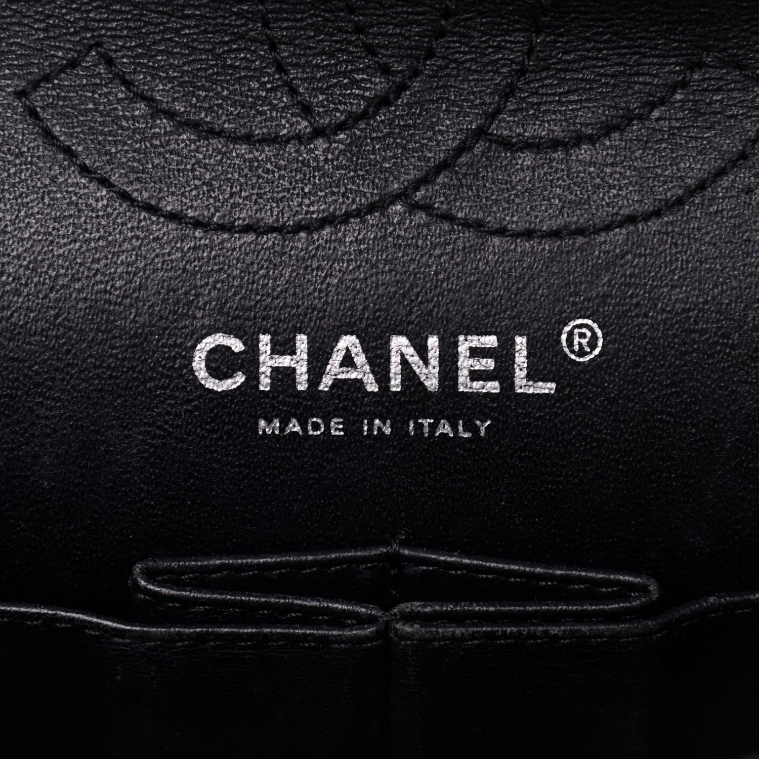 Chanel Crinkled Patent Quilted 2.55 Reissue Mini Flap Black 5 of 19