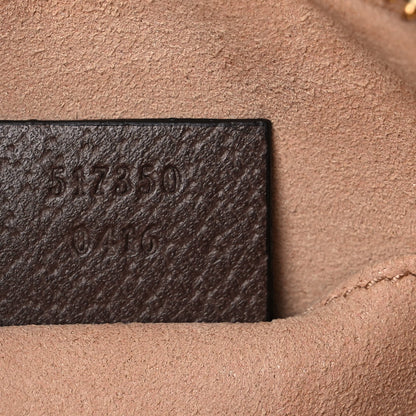 Gucci GG Supreme Monogram Web Mini Ophidia Shoulder Bag Brown 7 of 9