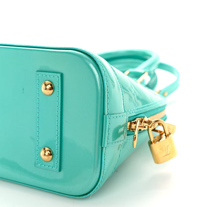 Louis Vuitton Vernis Alma BB Turquoise 9 of 11