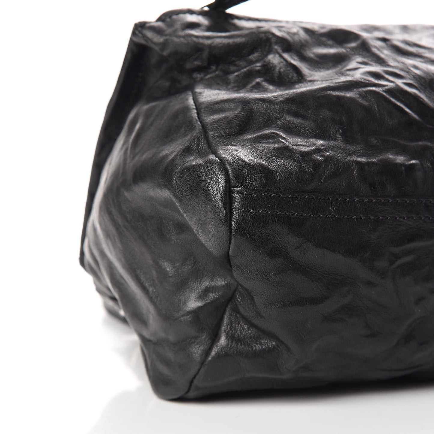 Tumbled Sheepskin Small Pandora Black