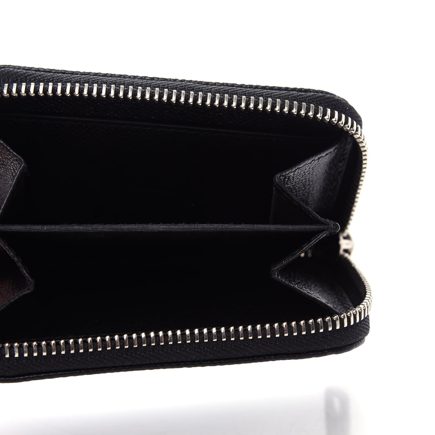 Dolce & Gabbana Dauphine Embellished Logo Zip Around Wallet Black 5 of 7
