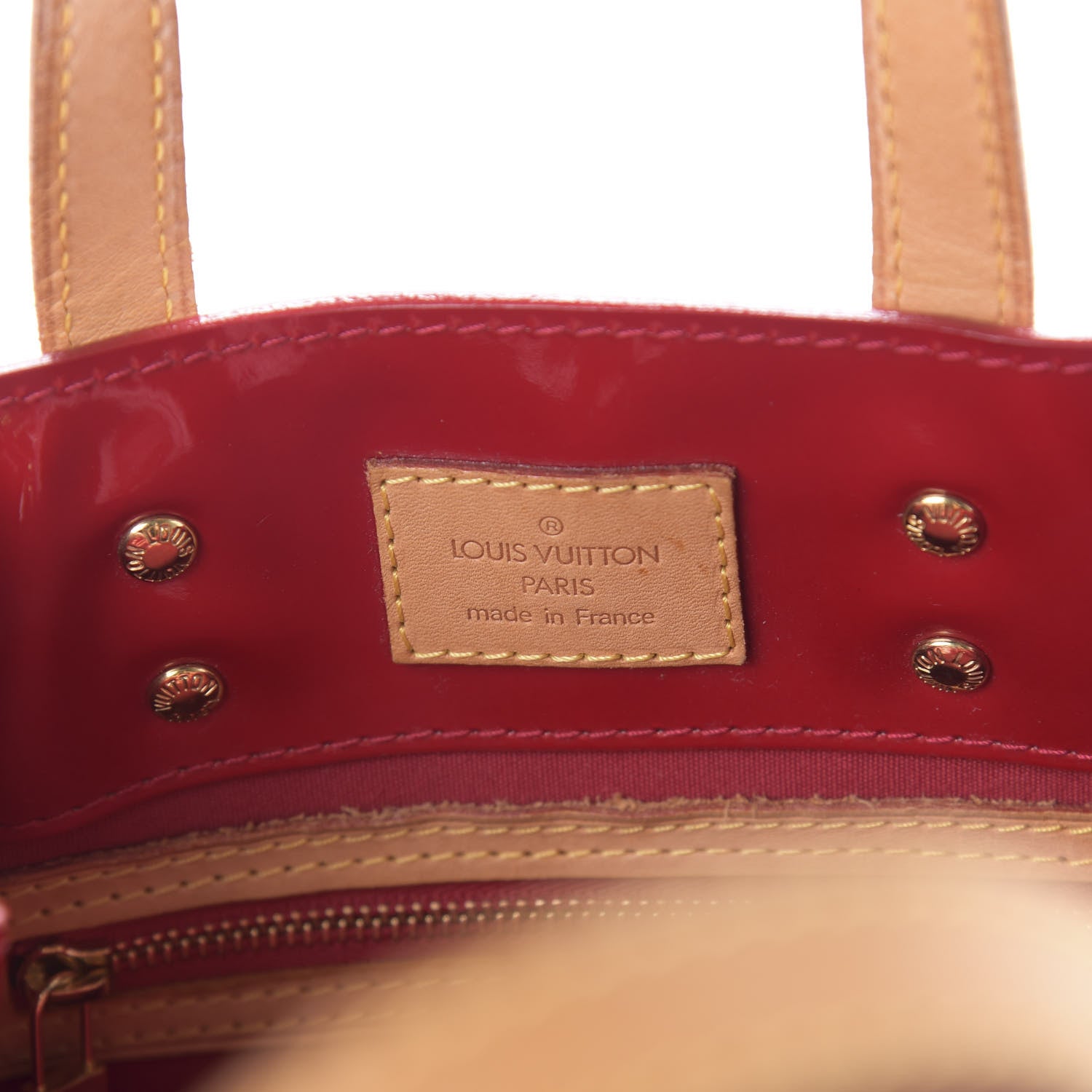 Louis Vuitton Vernis Reade PM Pomme D'Amour 8 of 9