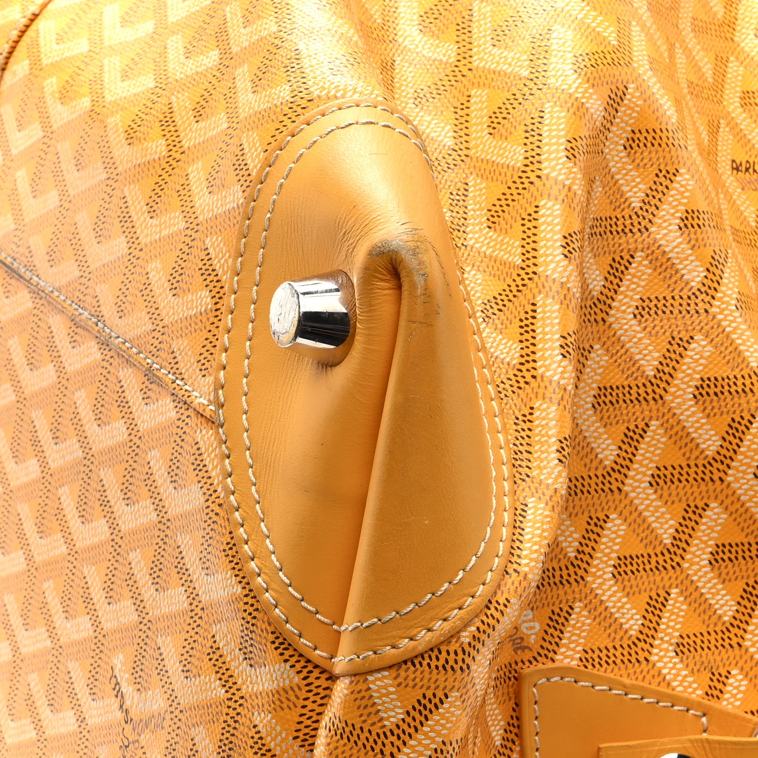 Goyard Goyardine Boeing 55 Yellow 8 of 8