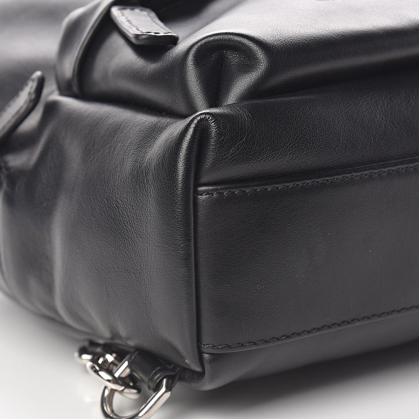 Smooth Calfskin Nano Backpack Black