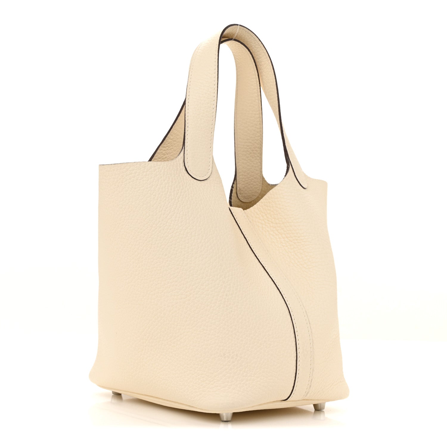 Hermes Taurillon Clemence Picotin Lock 18 PM Nata 3 of 12
