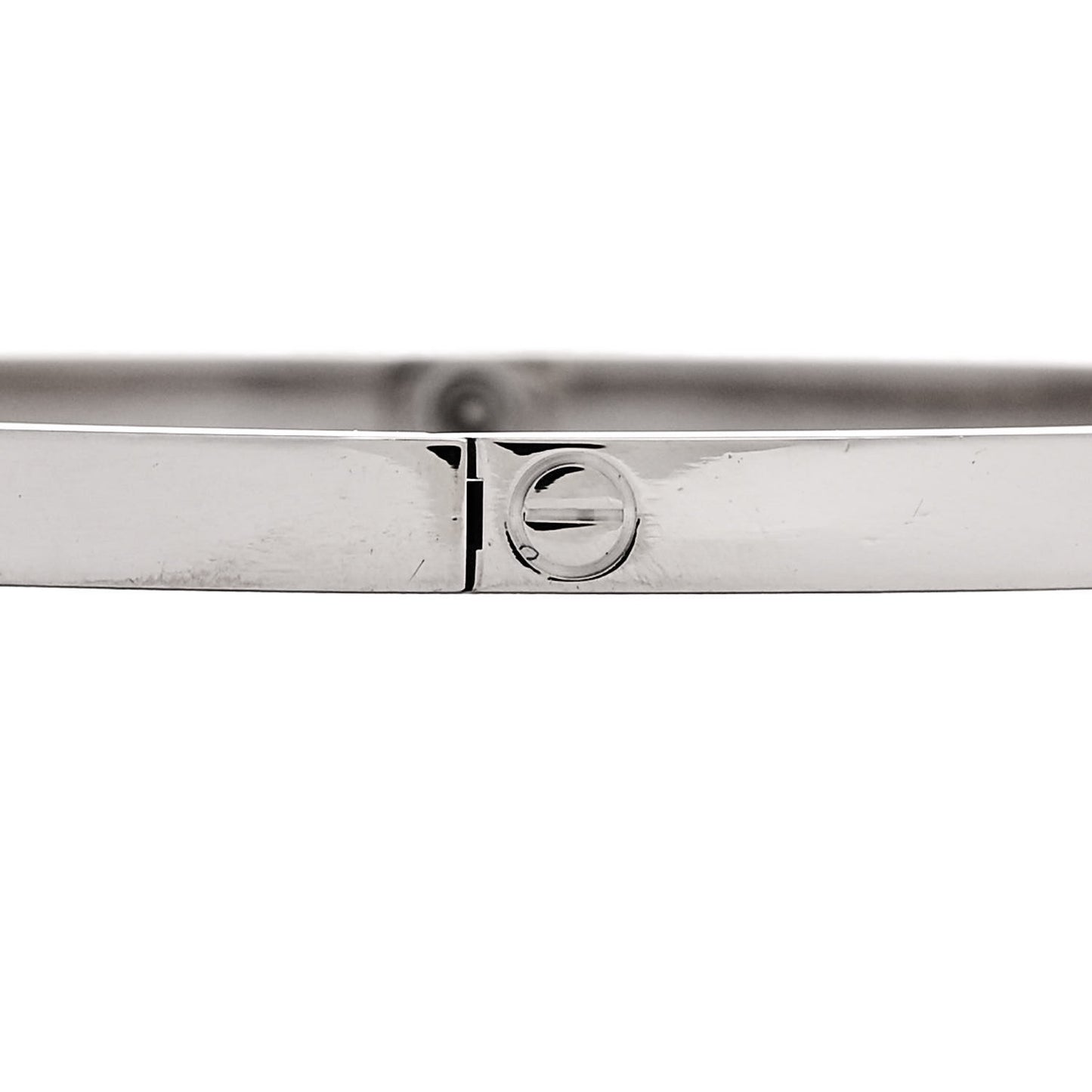 18K White Gold Small LOVE Bracelet 18