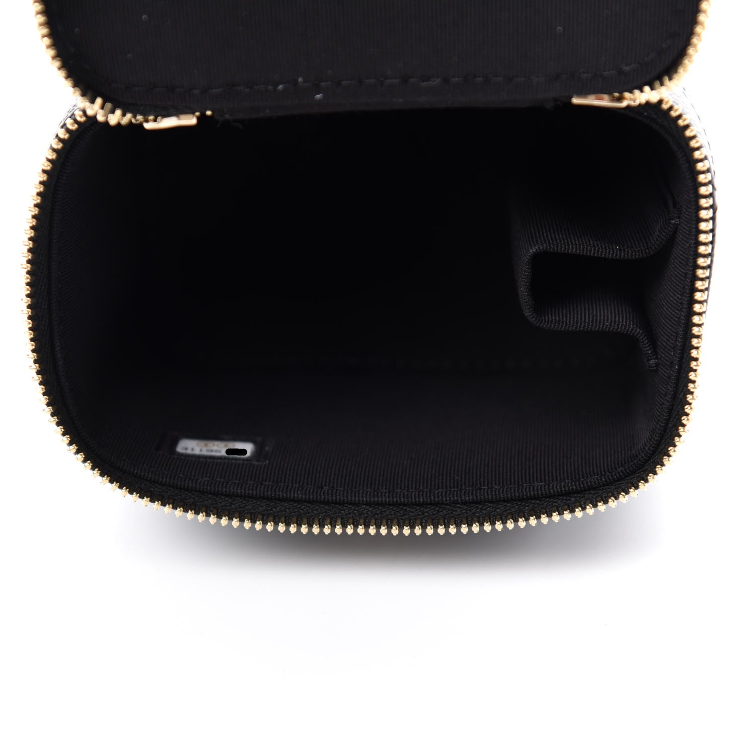 Chanel Caviar Quilted Mini Pearl On Top Vanity Case With Chain Black 5 of 11