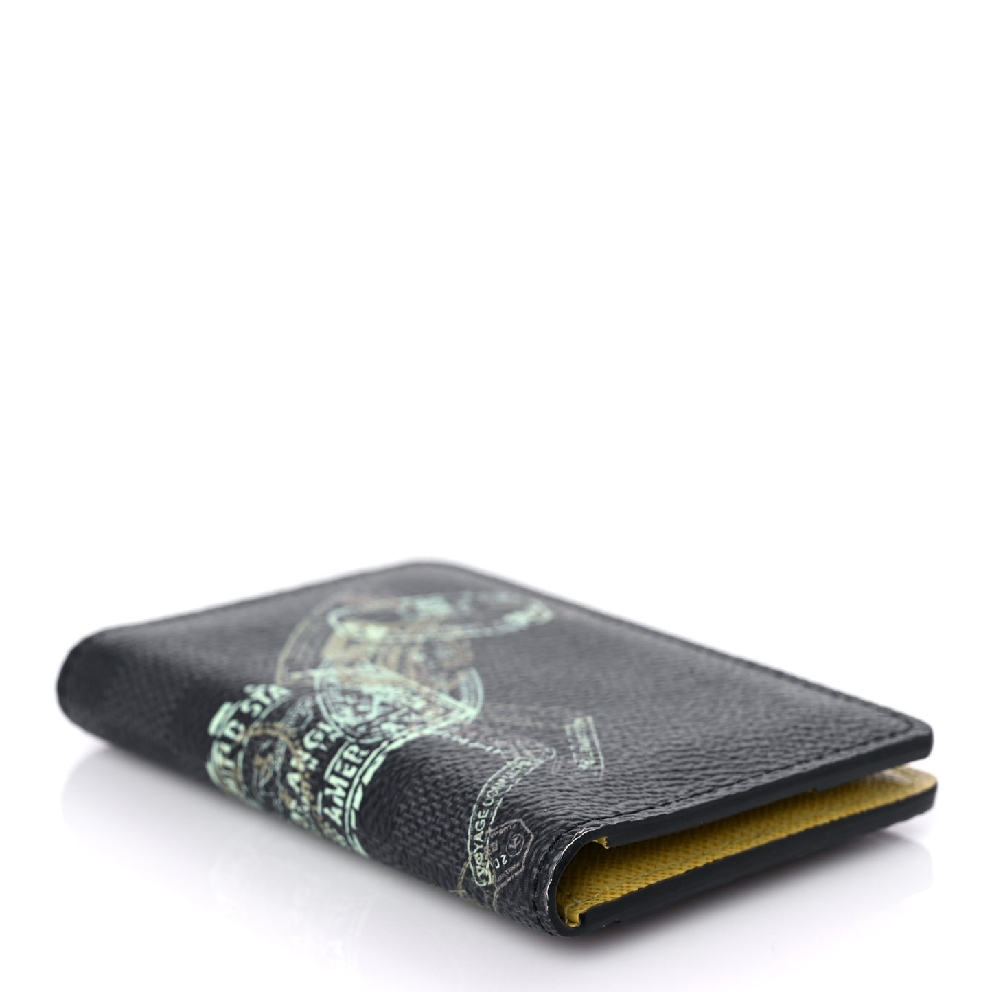 Damier Graphite Stamps Pocket Organizer NM