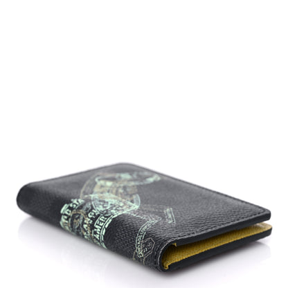 Louis Vuitton Damier Graphite Stamps Pocket Organizer NM 4 of 10