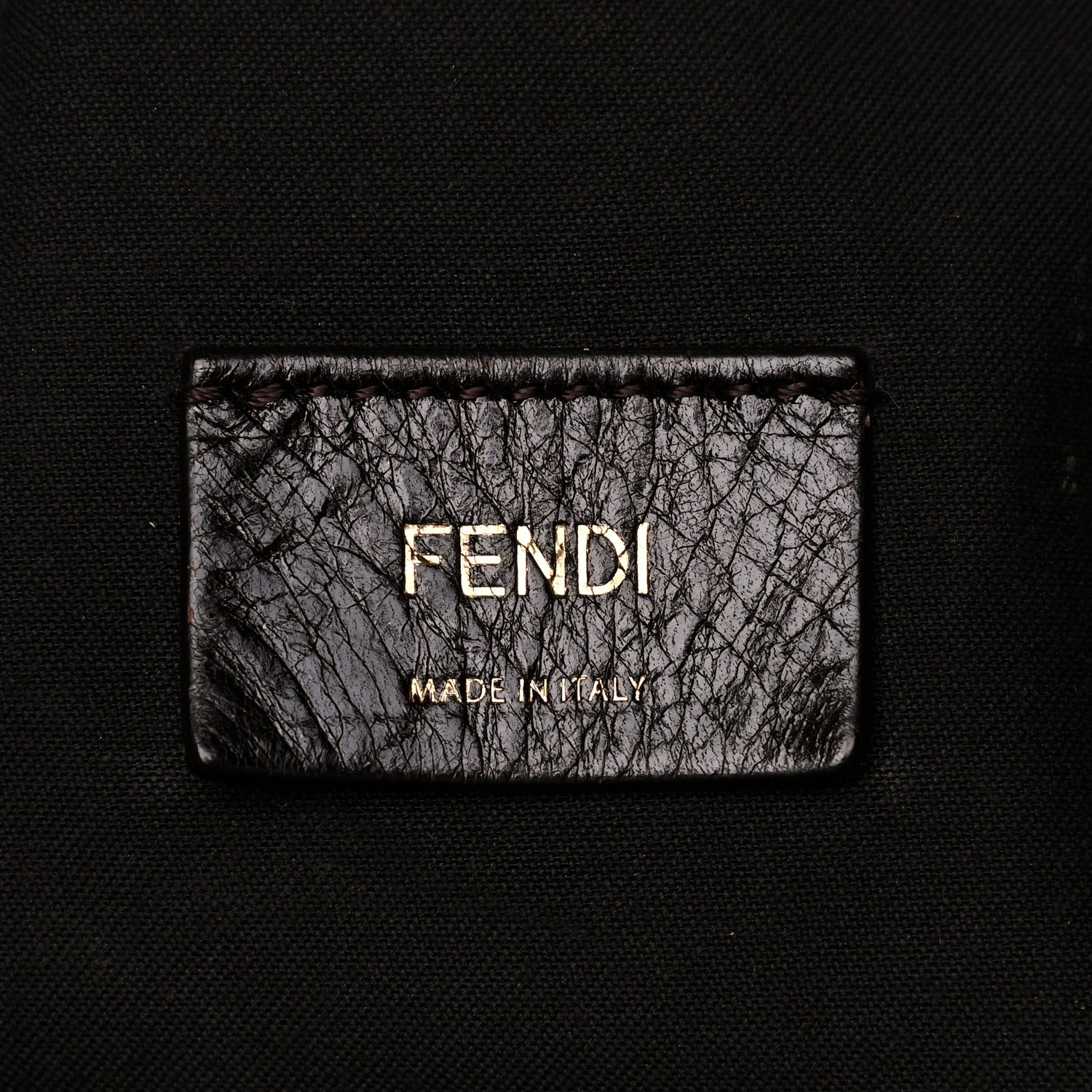 Fendi Zucca Vitello Artic Small Hobo Tobacco Castagna 6 of 22