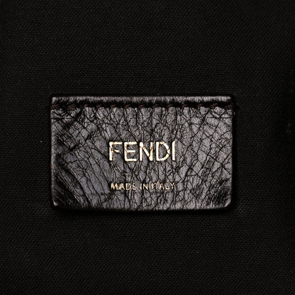 Fendi Zucca Vitello Artic Small Hobo Tobacco Castagna 6 of 22