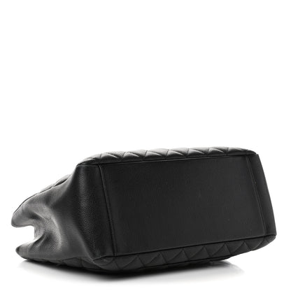 Chanel Caviar Quilted Grand Shopping Tote GST Black 3 of 4