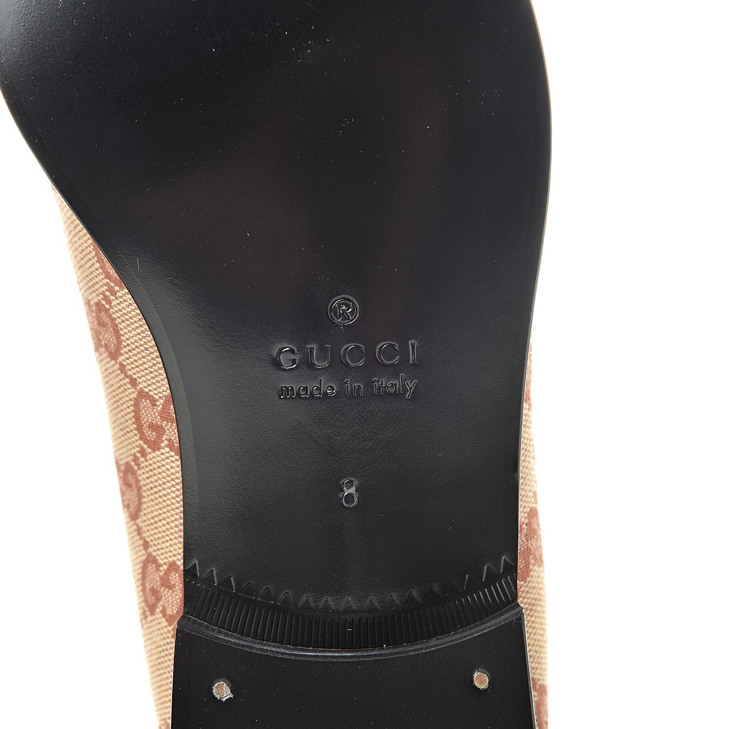 Gucci X MLB GG Monogram LA Dodgers Embroidered Mens Loafers 8 Beige Ruggine Black 8 of 10