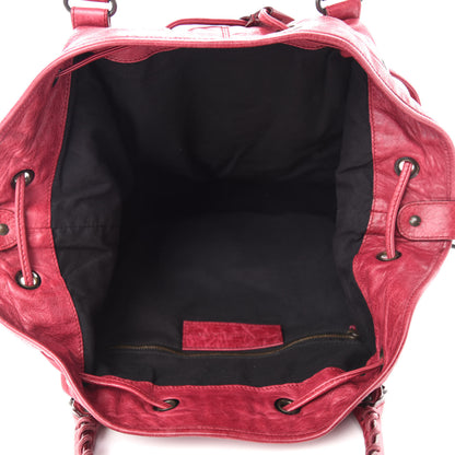 Balenciaga Agneau Classic Hardware Pompon Pourpre 5 of 10