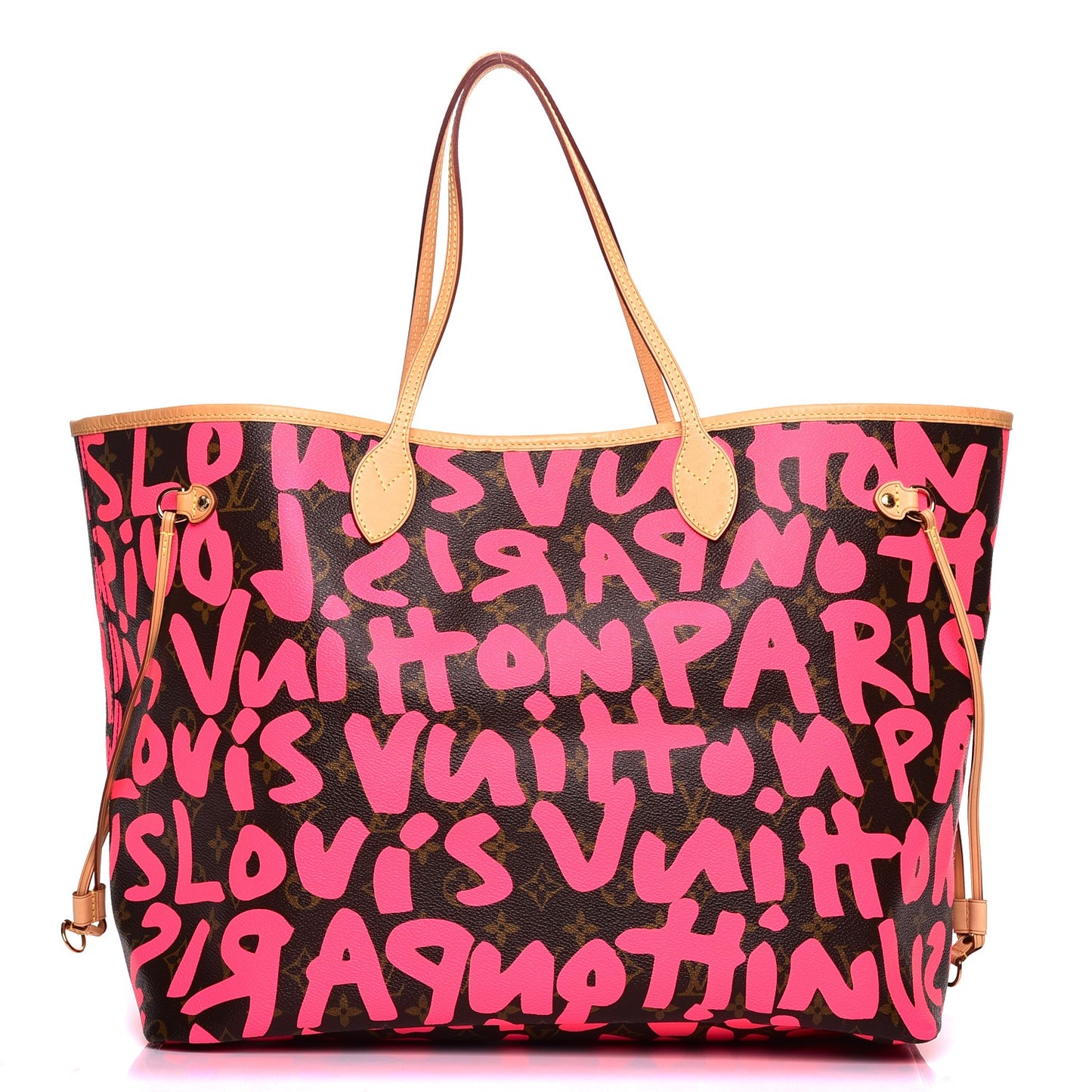 Monogram Graffiti Neverfull GM Fuchsia