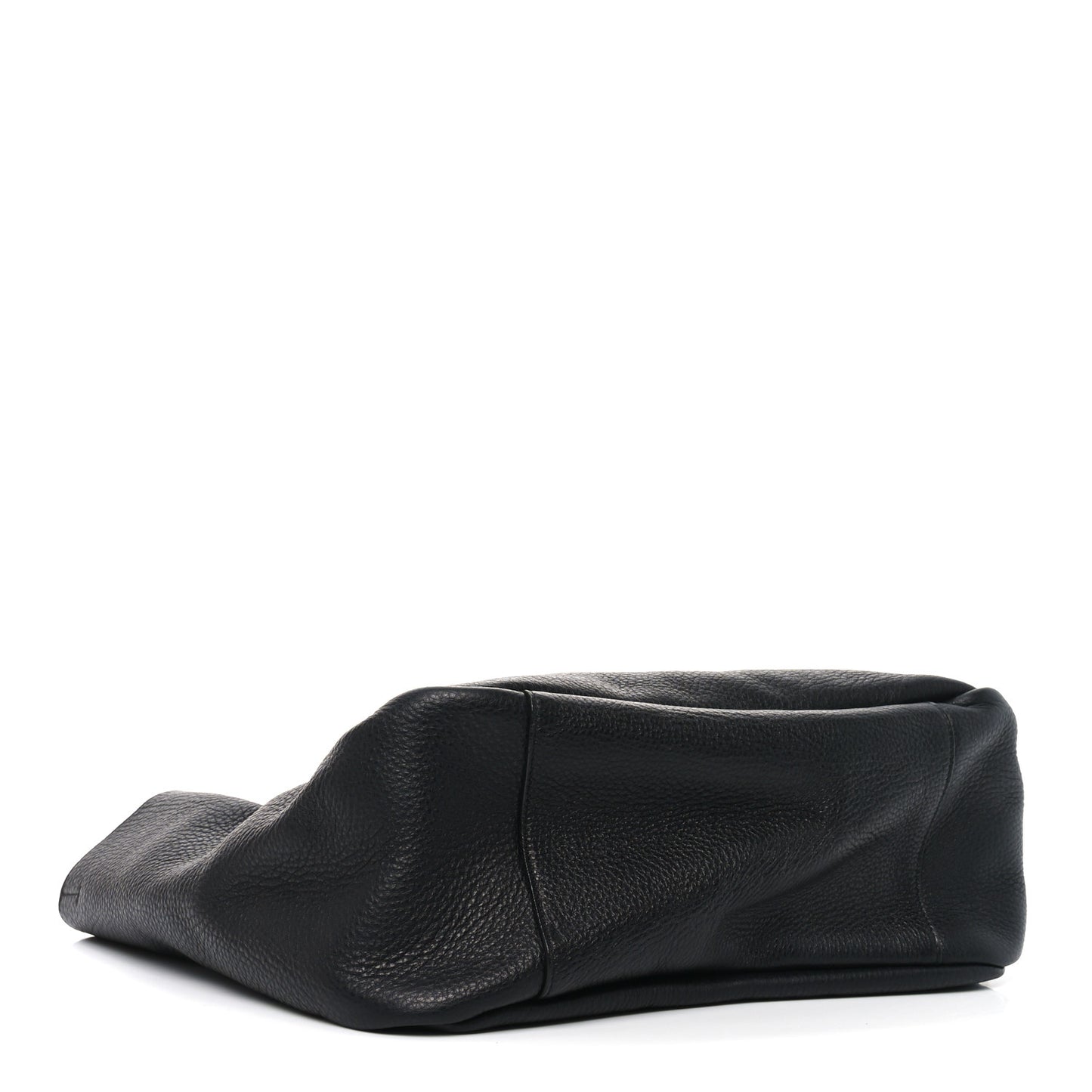 Grained Deerskin Bea Tote Black