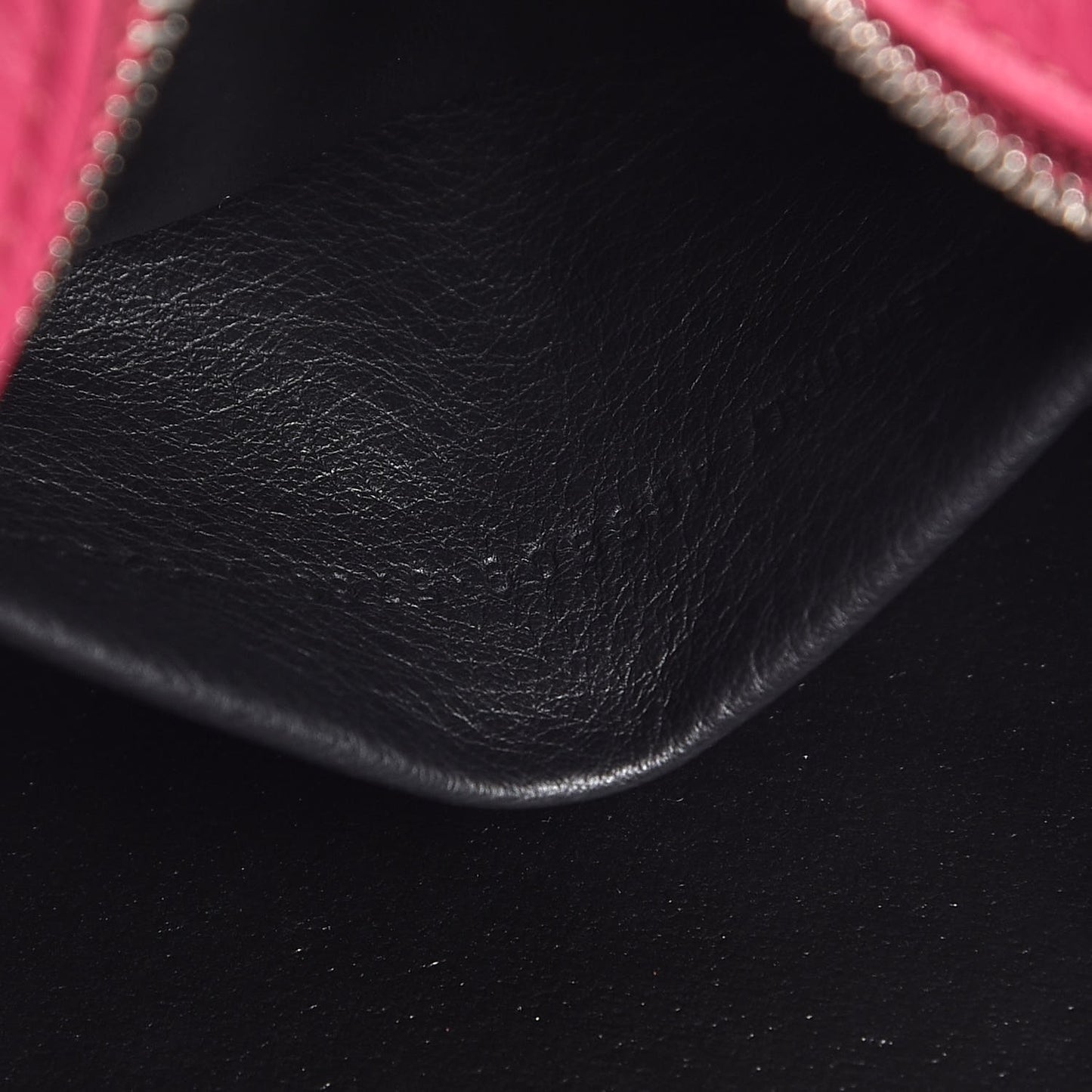 Calfskin Logo XS Everyday Camera Bag Rose Indien Black