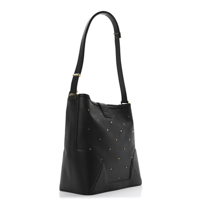 MCM Coated Canvas Claudia Studs Crossbody Bag Black 3 of 9
