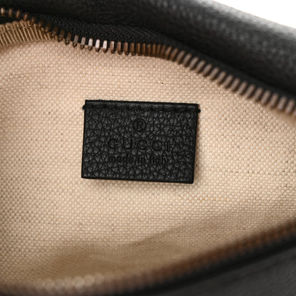 Gucci Grained Calfskin Small Logo Belt Bag Black 6 of 11
