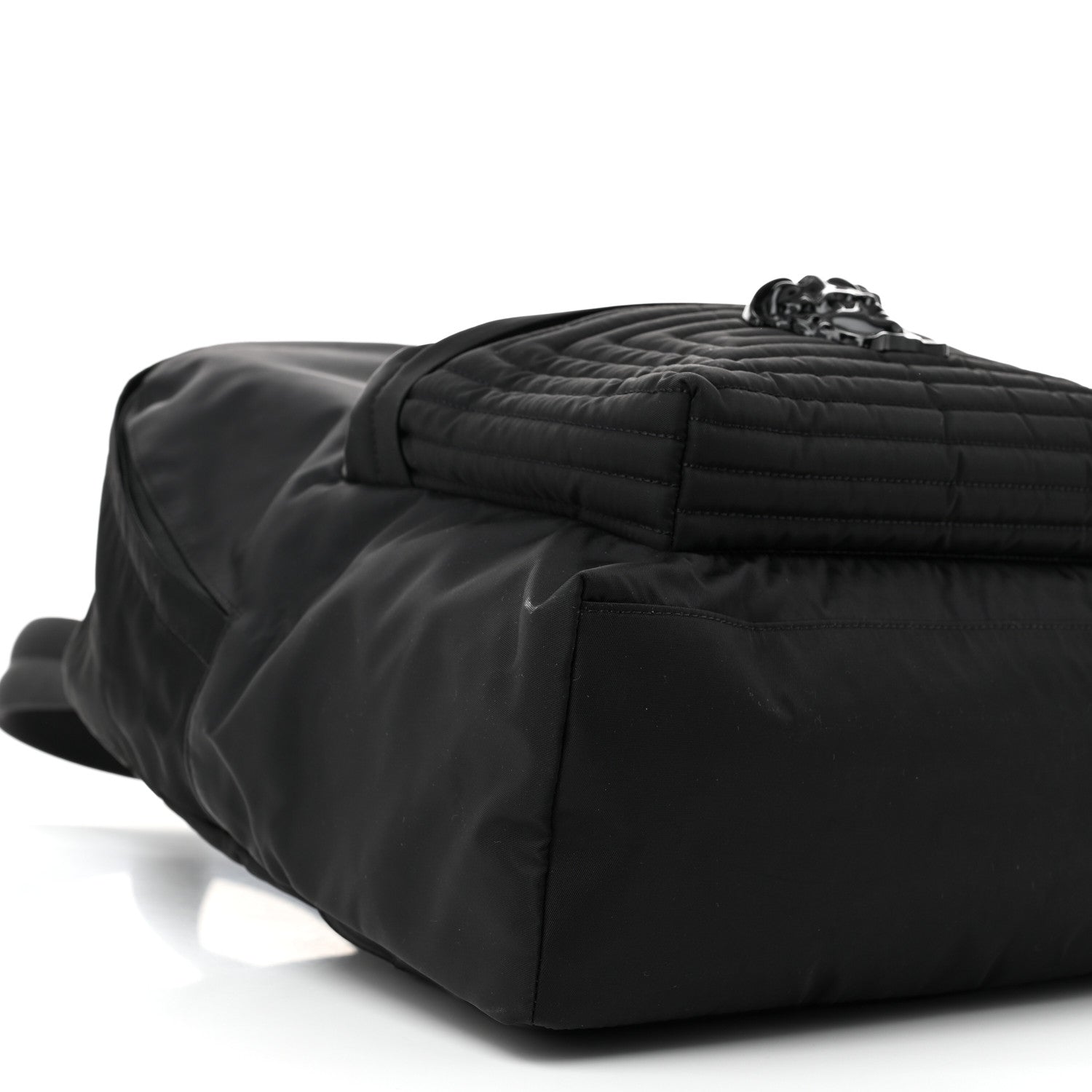 Versace Nylon Palazzo Medusa Backpack Black 8 of 9