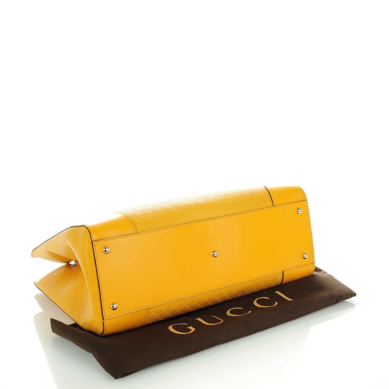 Gucci Hilary Lux Bright Diamante Large Top Handle Bag Bumblebee 4 of 7